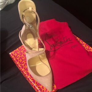 Christian Louboutin Nude Heels